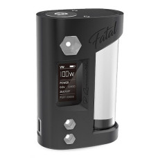 QP Design -Fatal Mod Akkuträger, 100W, schwarz-transparent