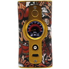 Vsticking -VK530 Box Mod Akkuträger 200Watt, J-Graffiti Gold Vsticking -VK530 Box Mod Akkuträger 200Watt, J-Graffiti Gold