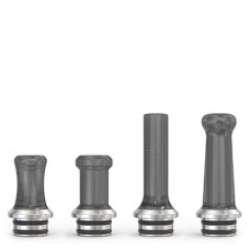 Ambition Mods - DL und MTL 4 in 1 510er Drip Tip Set Schwarz