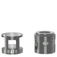 VandyVape -MATO RDTA Tankshield und Topcap, gunmetall, -NEU