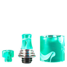 Vapefly -Brunhilde- MTL RTA Drip Tip Set, resin-grün Vapefly -Brunhilde- MTL RTA Drip Tip Set, resin-grün