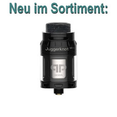 QP Design -JuggerKnot Mini RTA Verdampfer, schwarz