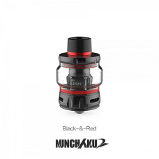 Uwell -Nunchaku II Tank 5ml, schwarz-rot Uwell -Nunchaku II Tank 5ml, schwarz-rot