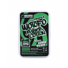Wotofo -Profile Xfiber Watte, 10pcs, 60x6mm